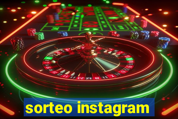 sorteo instagram